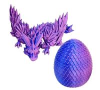 Giocattoli Fidget di drago, drago con di drago | Giocattoli di drago stampati in,Le articolazioni mobili alleviano lo stress, drago articolato, giocattolo Fidget decorazione della casa