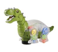 Giocattoli gattonanti per - Dinosauri | Giocattolo musicale didattico con colorate e ingranaggi, gioco di attività a partire da 1 anno, robusto giocattolo da corsa in ABS, 1 pezzo
