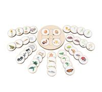 Giocattoli In Legno Occupato Bordo Cestino Pasquale - Puzzle Magnetico Labirinto Con Colori E Numeri Per Bambini, Giocattoli Educativi Per L'Apprendimento Dei Dinosauri Per Abilità Motorie