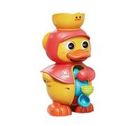 Giocattoli in piscina d'anatra, giocattoli per bambini per bambini | Modello di anatra con ruota idraulica rotabile per il bambino | Giocattolo d'acqua doccia interattivo con forti ventose per bambini