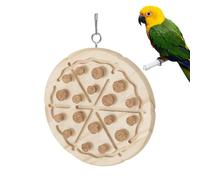 Giocattoli in sughero per uccelli, masticabili in legno naturale, set da gioco per piccoli pappagalli: pezzi in sughero durevoli e resistenti ai morsi con un design sicuro e atossico