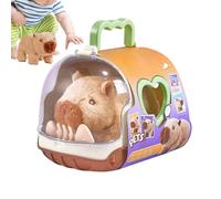 Giocattoli Interattivi Animali | Bambola che cammina con Suono e Illuminazione | Capbara di Peluche con Suono e Luce Elettrica - Per Ragazzo Giovane Ragazza E Bambino Casa Giochi Asilo