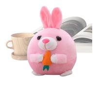 Giocattoli interattivi per cani, palla per cuccioli in movimento con copertura in peluche, giocattoli che scricchiolano per l'arricchimento del cane, per la noia dei cuccioli, per addestrare a casa