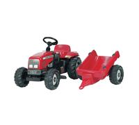 Trattore a Pedali Rolly Toys con Rimorchio RollyKid MF per Bambini da 2 a 5 Anni - Nouvo