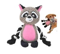 Giocattoli Masticabili Per Cani,Gioco Interattivo In Peluche Con Squeaky e Forma Di Da Masticare,Giocattoli per Cani | Per Ridurre La Noia In Casa Giardino Spiaggia Viaggi