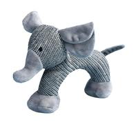 Giocattoli masticabili per cani in peluche cigolante interattivo, forma animale, lino resistente, adatti a cani piccoli e grandi