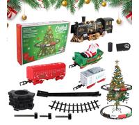 Giocattoli - Modello Elettrico Automobile Su Rotaia,Vintage con Luci e Musica | per Bambini Ragazzi Adolescenti Regalo Compleanno Capodanno
