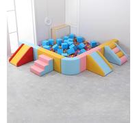 Giocattoli morbidi e imbottiti for l'intrattenimento da interno nell'area bambini, strutture morbide for l'arrampicata combinate nel centro di educazione precoce, attrezzature for l'allenamento(A3)