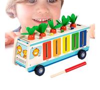 Giocattoli Motori pregiati per Il Bambino per Bambini - Punteggio di smistamento della Carota sensoriale | Educational Learning Shape Ordining Matching Game per Scuola, Campeggio, Auto, Parco, casa