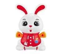 Giocattoli musicali Bunny coniglio strisciante - Robot elettronico interattivo per bambini Bunny, , danza, camminare e muovere il coniglio per lo sviluppo 'intelligenza musicale
