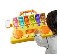 Giocattoli Musicali per Bambini,Pianoforte Educativo con Batteria - Set Strumenti Musicali per Bambini Design Autobus - Regalo per e Bambine Natale Compleanno Viaggio