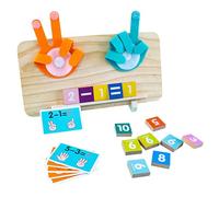 Giocattoli numerici per l'apprendimento pedagogico - Gioco di pensiero interattivo, allenamento mentale tattile, materiale didattico per l'insegnamento a casa, materiale didattico per la maturità