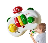 Giocattoli occupati per i viaggi - giocattoli sensoriali occupati, giocattoli da tavola sensoriali con funghi | Baby Musical Controller, attività di viaggio con 3 modalità, sviluppo moteu