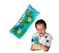 Giocattoli Ondeggianti - Vita dello Stagno di Deluxebase. Grande serpente d'acqua morbido con figure di anatre e rane. Fantastici giocattoli sensoriali per l'autismo e per l'ADHD