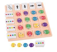 Giocattoli Ordinamento per Bambini Pesce Colorato Trova Direzione | Giochi di Abbinamento Direzionale per Bambini Bambini e Bambine Casa Viaggio Asilo Ludoteca Auto Festa