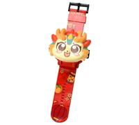 Giocattoli Orologio Del Proiettore, Orologio Di Proiezione, Orologio Di Proiezione Della Testa Di Drago Animale Per Bambini - Orologio Educativo Con Proiezione Di Modelli Di Animali E 24 Modelli Per I