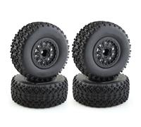 Giocattoli Parti Per Traxxas Per Slash Per Arrma Per Senton Per HuanQi 727 Per Vkar 10sc Per Hpi 1/10 4 Pezzi Pneumatici Ruota Esagonale Rc Short Course Truck Ricambi Auto(Type C)
