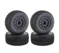 Giocattoli Parti Per Traxxas Per Slash Per Arrma Per Senton Per HuanQi 727 Per Vkar 10sc Per Hpi 1/10 4 Pezzi Pneumatici Ruota Esagonale Rc Short Course Truck Ricambi Auto(Type A)