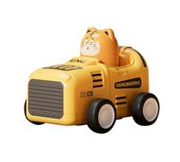 Giocattoli per auto Press and Go,Giocattoli per auto inerziali | Giocattolo di inerzia Animale giocattolo con stampa dei cartoni animati - Creativetoddler Car Toys Veicoli Auto