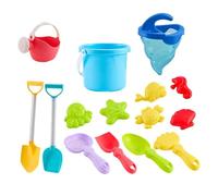 Giocattoli per bambini, 15 pezzi, divertenti e portatili, colorati per il , giochi da spiaggia per bambini, per mare, piscina, fiume, all'aperto, vacanze, giochi divertenti e bambini