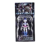 Giocattoli per bambini, cinque action figure articolate, motivo Five nights at Freddy’s Ballora, da 14 cm, tema Sister location Pizzeria, simulazione di azioni, con luci, in vinile Animatronics