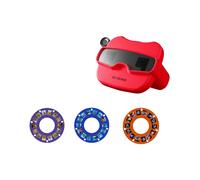 Giocattoli per Bambini con Macchina Fotografica 3D Slide e 3 Rulli, Giocattolo con Visualizzatore Stereoscopico 3D, 2 Colori, Cercatore di Immagini 3D