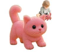 Giocattoli Per Bambini Gatto - Peluche Elettrico A Forma Di Gatto | Animali Per Bambine Ragazze Ragazzi Figli Festa Della Mamma Ringraziamento San Casa Famiglia Ufficio