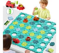 Giocattoli per bambini Giochi da tavolo Costruttore di strade logiche, grande puzzle a labirinto, auto giocattolo elettrica a labirinto per bambini e bambine di età superiore a 4 anni