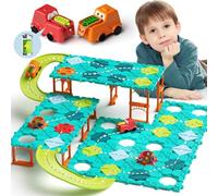 Giocattoli per bambini Giochi da tavolo Costruttore di strade logiche, set di strade con TRE livelli per bambini, regalo giocattolo per bambini da 6 7 8 9 anni