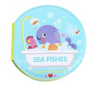 Giocattoli per Bambini per L'educazione Precoce, Libro da Bagno per Bambini, Giocattolo da Doccia Antistrappo con Suoni per lo Sviluppo 'intelligenza (oceano)