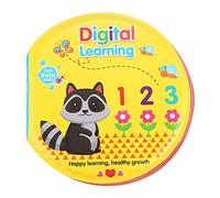 Giocattoli per Bambini per L'educazione Precoce, Libro da Bagno per Bambini, Giocattolo da Doccia Antistrappo con Suoni per lo Sviluppo 'intelligenza (figura)