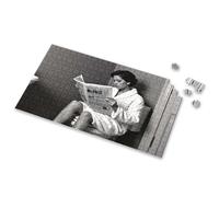 Giocattoli per bambini per ragazze e donne che leggono giornali in bagno. Puzzle con immagini libri per adulti regali di Pasqua per bambini (500 pezzi)