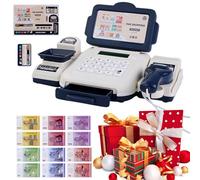 Giocattoli per bambini - Scanner incluso set completo di matematica e shopping - Cassa della spesa calcolatrice gioco per bambini in età prescolare ragazze bambini e figlie