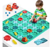 Giocattoli per Bambini STEM Labirinto Giochi da Tavolo, Grandi 56 x 56cm Logico Giochi di Società Puzzles per Multiplayer e Famiglia, Regali di Compleanno Educativo per Ragazzi Ragazze 4-8 Anni