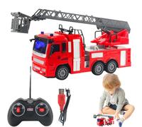 Giocattoli per camion dei pompieri per pacchetti di veicoli mini-fire, robusti camion da spingere e muoversi | Auto di emergenza Set per il risveglio precoce, regalo creativo P