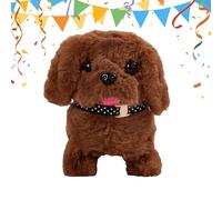 Giocattoli per cani che camminano per bambini - Peluche 6,3 x 3,54 x 5,51 pollici | Giocattolo elettronico per cuccioli di peluche, cani elettrici che abbaiano e agiscono la coda | Bambini in età