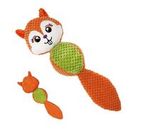 Giocattoli per cani che squittano | Giocattoli interattivi per cani di peluche - Giocattoli da masticare per cani in peluche indistruttibili, puzzle interattivo con vello di mais per piccoli,