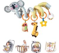 Giocattoli per Carrozzina a Spirale per Bambini Da 0 a 12 Mesi, Seggiolino Auto