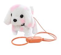 Giocattoli per cuccioli per bambini, giocattolo per cani da passeggio | Walking Dog Fur-real Pets Animali di peluche realistici - Cane giocattolo, animale domestico interattivo, animale di peluche