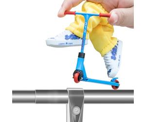 Giocattoli Per Dita - Lega 8.5x8.5cm | Scooter Fingerboard Realistico (con Pantaloni Per Dieta) | Ottimo Mini Set Scooter Per Dita | Giocattolo Sportivo Per Trick, Gioco Da Tavolo E Collezione