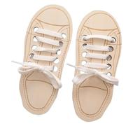Giocattoli per esercitarsi con i delle scarpe per bambini | Giocattoli per delle scarpe in legno per l'apprendimento del bambino - Bambini dai 3 ai 6 anni di esercizio fisico Giocattolo di