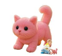 Giocattoli per gattini per bambina - Peluche elettrico interattivo - Regalo per bambini per il giorno del Ringraziamento, San , famiglia, figli, amici e uffici