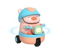 Giocattoli per gattonare per bambini, interattivi luminosi per bambini, modello di animali che ruota automaticamente con luce per bambini piccoli | per e bambini da 0 a 3 anni