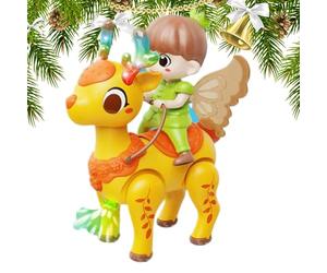 Giocattoli per gattonare per bambini | Supporto per la corsa del bambino con musica e luce - Attività di apprendimento interattiva, promuovere lo sviluppo durante lo strisciamento