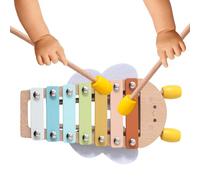 Giocattoli Per - Giocattolo Musicale In Legno, Formato Portatile Per L'apprendimento Precoce | Sviluppo Delle Abilità Sensoriali Gioco Musicale Interattivo, Strumento A Percussione Per Bambin