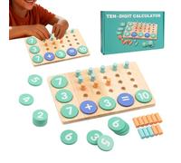 Giocattoli Per Il Conteggio Dei Numeri | Materiali Educativi per Insegnanti di Matematica - Giochi Educativi per Imparare Addizione e Sottrazione,Per Bambini 5 agli 8 Anni, Maschi e Femmine