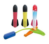 Giocattoli Per Il Lancio Di Razzi In Schiuma - Catapulta A Pedale Per Esterni In PP | Giocattolo A Da 170 G, Lanciatore Di Proiettili Ín Schiuma Sicuro, Gioco Attivo Ṕer Bambini Lancio Ďi Giochi