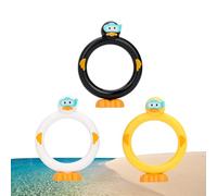 Giocattoli per immersioni in piscina, giocattoli da immersione per piscina | Giocattoli galleggianti della piscina d'- Divertente gioco di affondamento da cartone animato per 3x per la festa di famigl