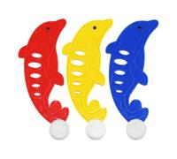 Giocattoli Per Immersioni In Piscina - Pezzo Per Nuotare Con I Delfini Sommersi 15,5x6 Cm | Affondamento Pacchetto Gioco Galleggiante Tre Figure Addestramento Subacqueo Bambini Divertimento Estivo In