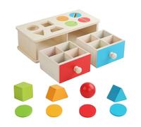 Giocattoli Per La Ordinazione Del Colore - Montessorii Per Bambini | Gioco Di Associazione Interattivo Educativo Per Casa, Viaggi, Scuola, 2-4 Anni. Coordinamento occhio-maggio